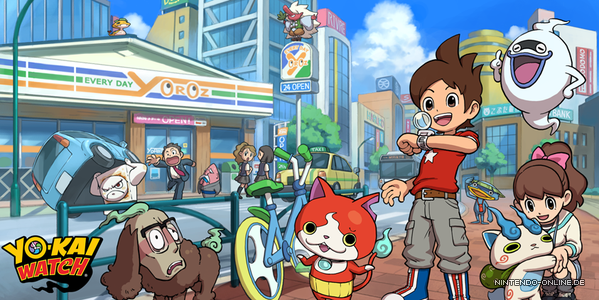 Der Rollenspiel-Hit YO-KAI WATCH erscheint in Europa für Nintendo 3DS