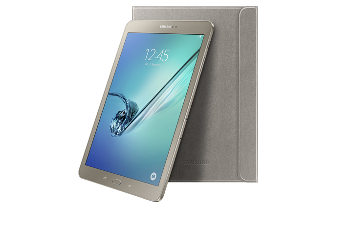 Glänzend aufgelegt: Samsung Galaxy Tab S2 9.7 als edle Gold Edition