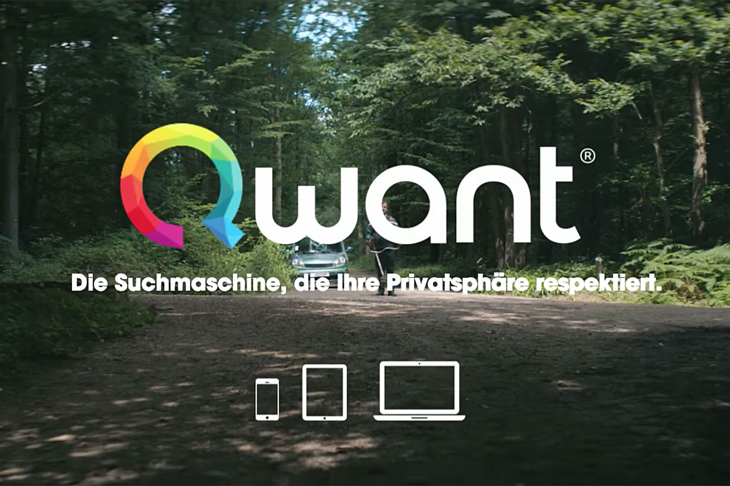 Qwant, Die Suchmaschine welche die Privatsphäre respektiert. Sponsored