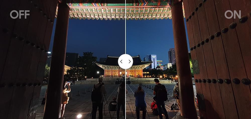 Seoul nach dem Sonnenuntergang – Der Nachtmodus des Galaxy S10+